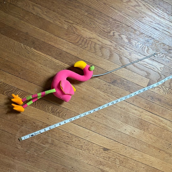 Jumpers stuffed Flamingo Doll on Slinky Bounce Wire - Picture 7 of 9